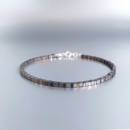 Bracciale uomo potente ematite - uomo,