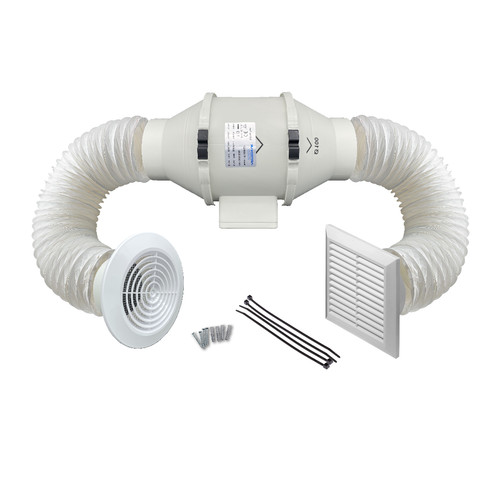 Kit ventilatore doccia bagno - kit,