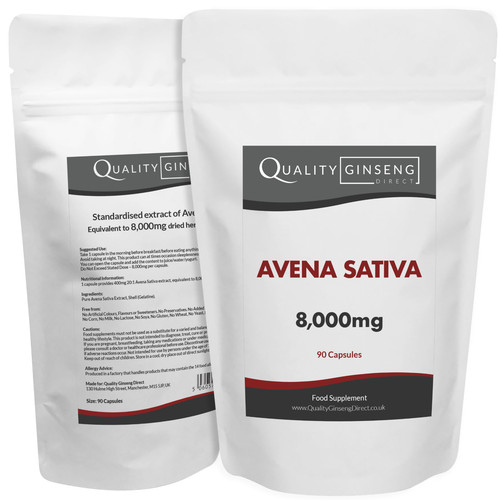 Avena sativa capsule 8 - sativa, 8.000mg