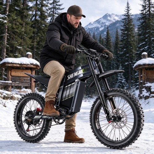 Powerful e mountain bike - powerful, 19''